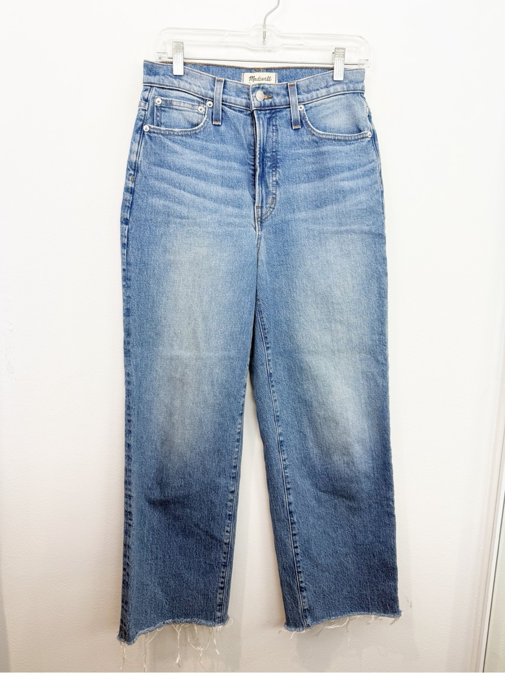 Madewell The Perfect Vintage Wide Leg Crop Jean Size 27